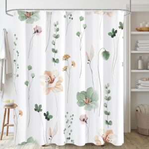Gibelle Watercolor Floral Shower Cu...