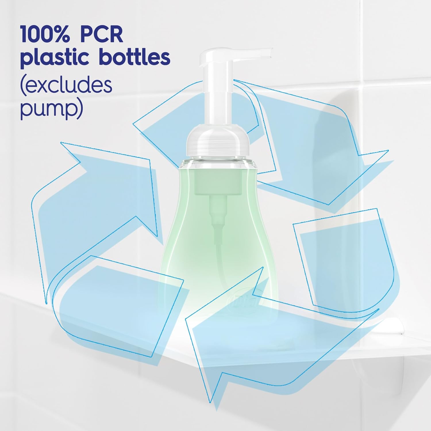 Dial Antibacterial Foaming Hand Soap Refill, Fresh Pear, 52 fl oz - Image 9