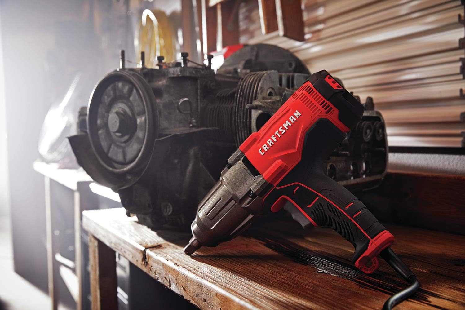 CRAFTSMAN Impact Wrench, 1/2 inch, 7.5 Amp, Corded (CMEF901) - Image 8