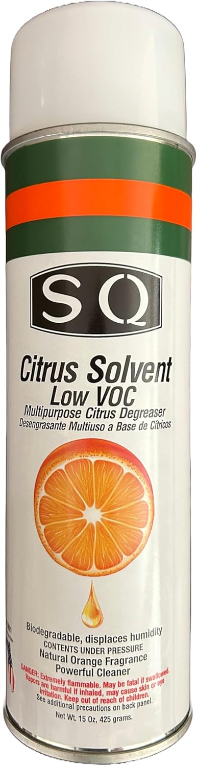 SQ Citrus Based Multipurpose Degreaser, 15 oz per can (12) - Image 2