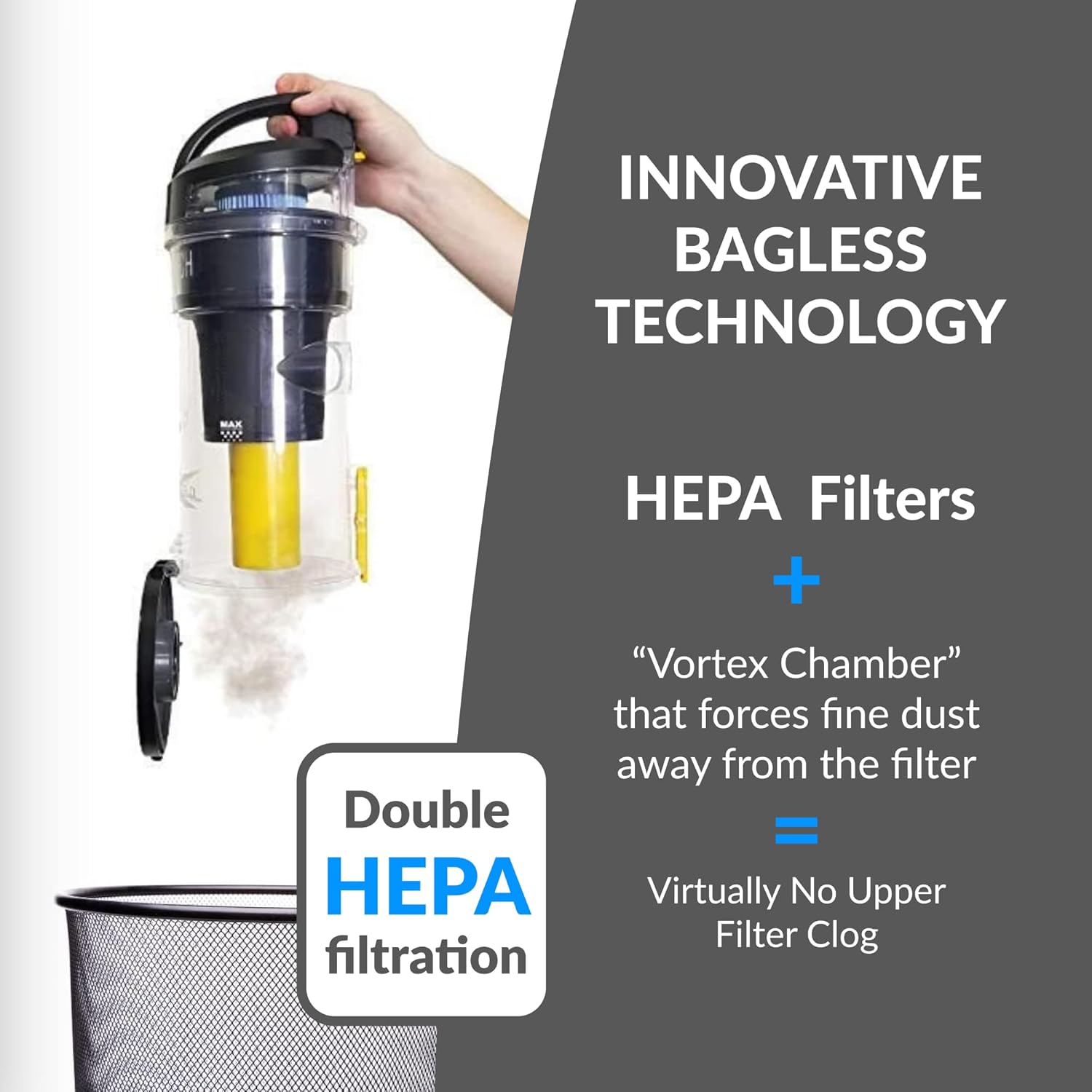 Prolux 2.0 Commercial Bagless Backpack HEPA Vacuum - Pro Model for Professional Cleaners - Image 9