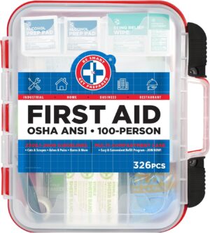 Be Smart Get Prepared First Aid Kit...