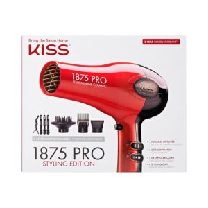 KISS 1875 Watt Pro Tourmaline Ceram...
