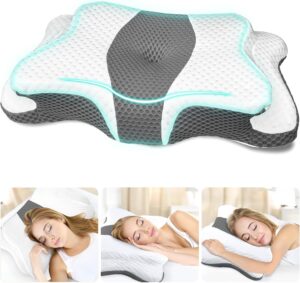 Memory Foam Pillows, Cervical Pillo...