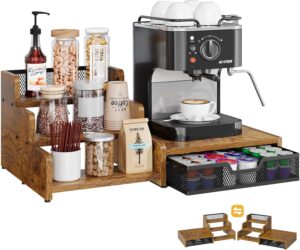 Coffee Station Organizer with K Cup...