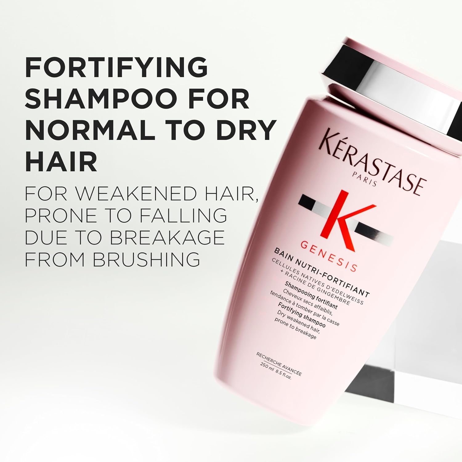 Kerastase Genesis Strengthening Nutri-Fortifiant Shampoo - For Weak or Damaged Hair, Detangles & Hydrates, For Normal to Dry Hair - Image 2