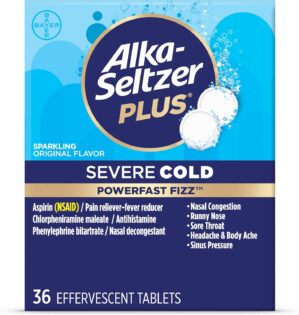Alka-Seltzer Plus Severe Cold ̵...