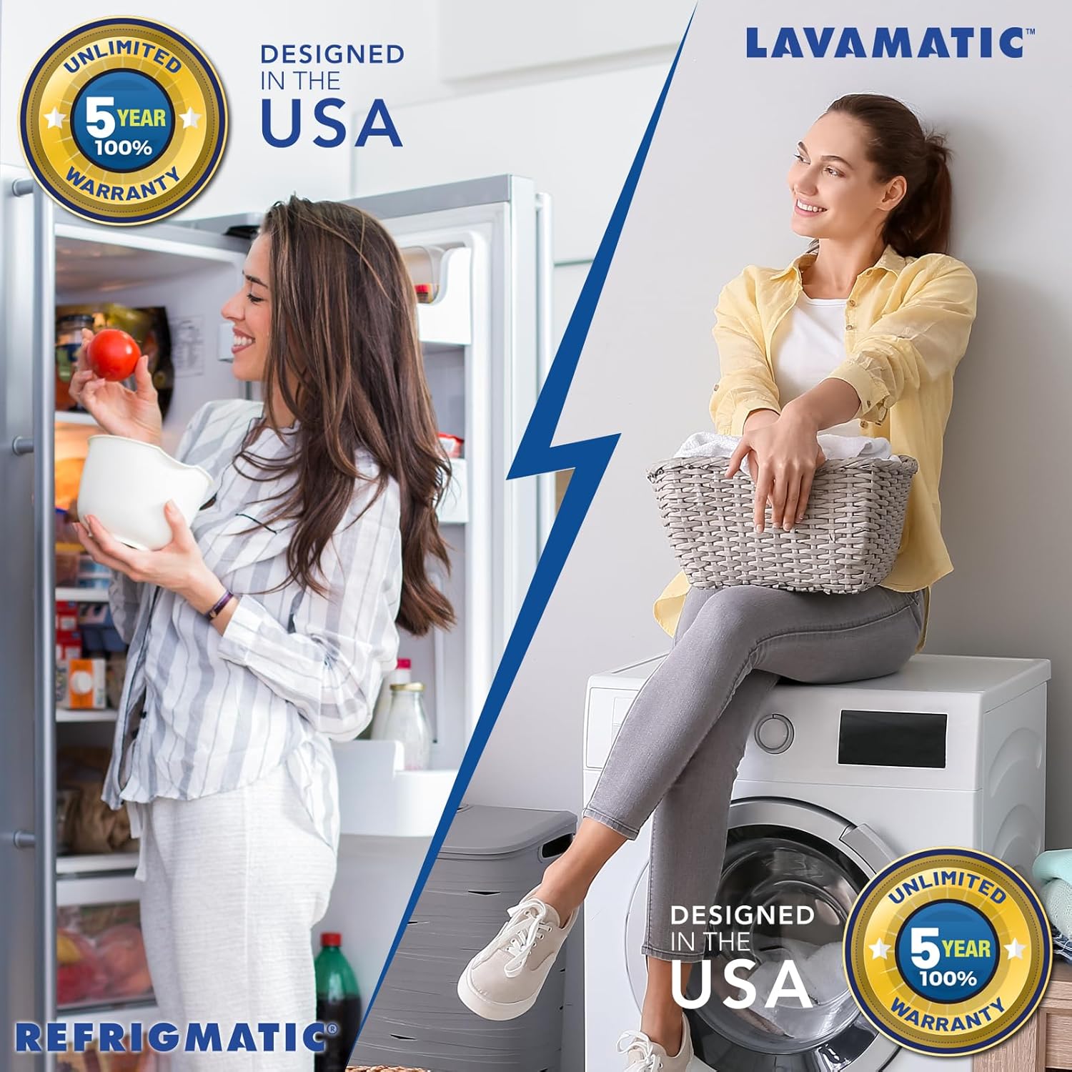 Two Electronic Voltage & Surge Protector Combo - Protect your Refrigerator and Washing Machine Against High and Low Voltage, Brownouts and Spikes - Image 7