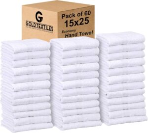 GOLD TEXTILES Bulk Pack 60 Pcs (5 D...