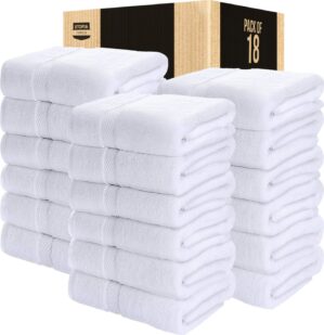 Utopia Towels 18 Pack Bath Towel Se...