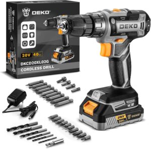 Power Drill Cordless: DEKOPRO Cordl...