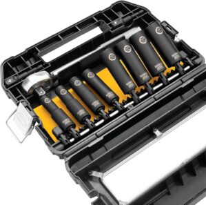 DeWalt Impact Socket Set 1/2 Drive,...