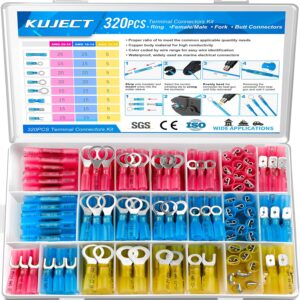 Kuject 320PCS Heat Shrink Wire Conn...