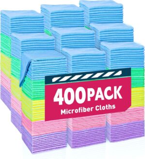 Microfiber Towels Bulk-400 Pack, Cl...