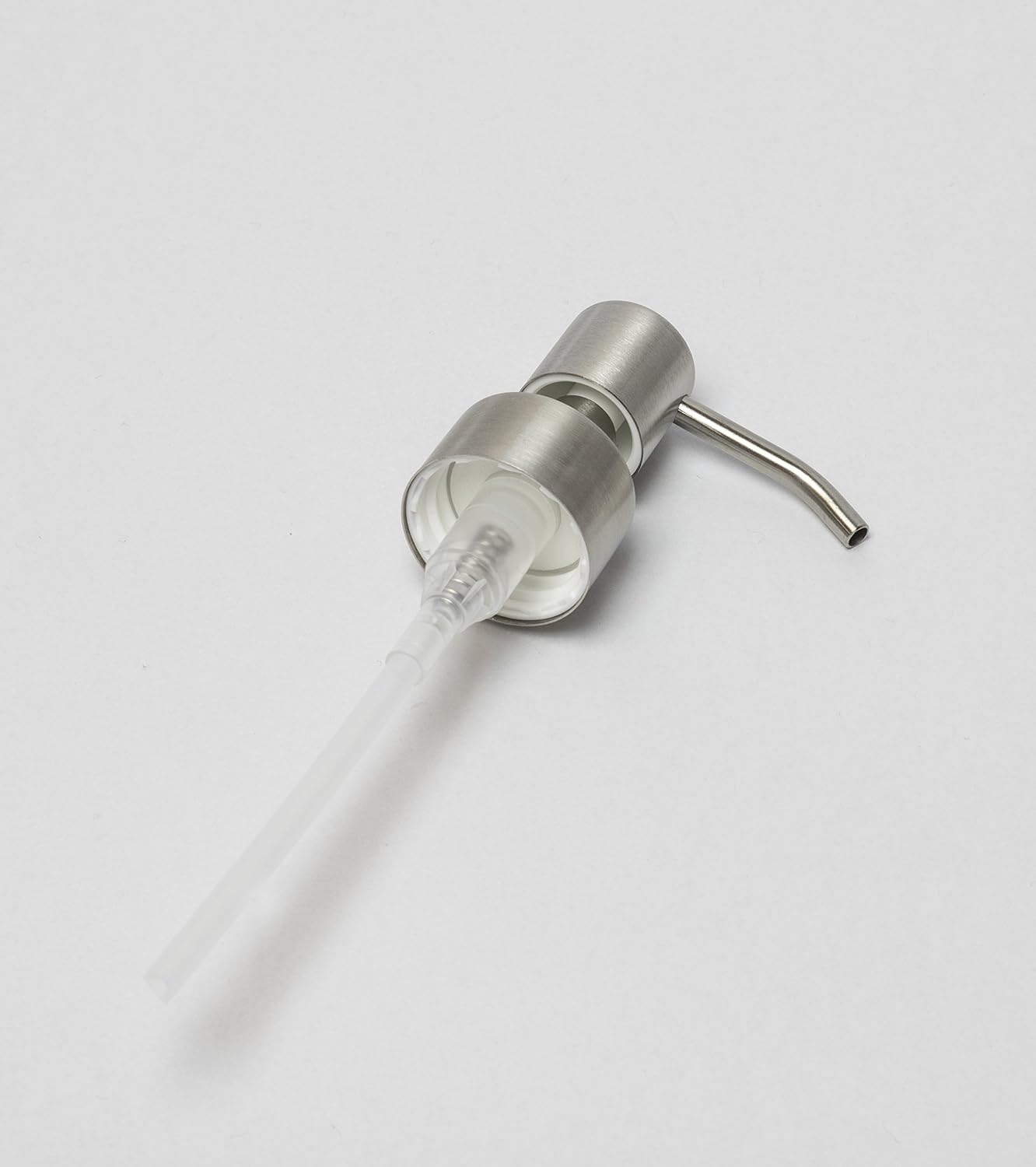 Kapitan Soap Dispenser Pump Head Replacement Spare for Standard 28/400 (26 mm - 28mm / 1.02 in-1.10 in) Neck Size, Stainless Steel Brushed Finish - Image 7