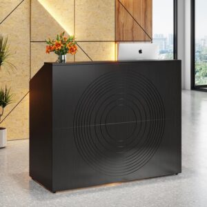 Tribesigns Reception Desk with Coun...