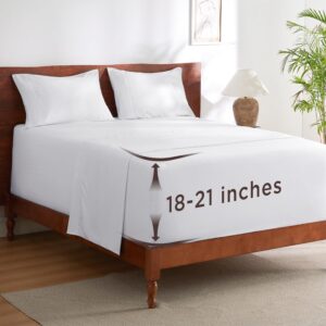 Bedsure Deep Pocket Queen Sheets Se...