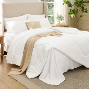 Bedsure 7 Pieces King Comforter Set...