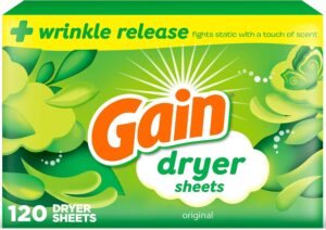 Gain dryer sheets Plus Wrinkle Rele...