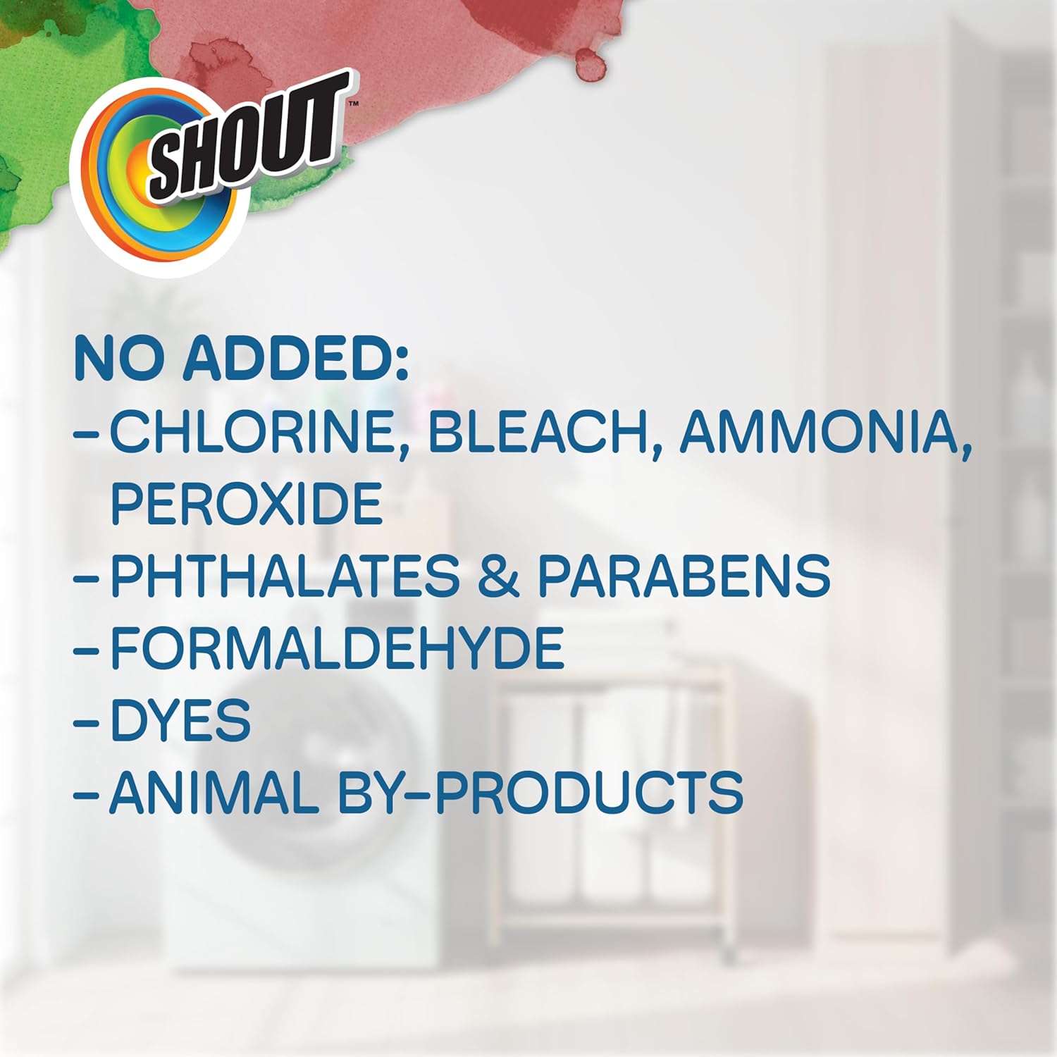 Shout Active Enzyme Laundry Stain Remover Spray, Triple-Acting Formula Clings, Penetrates, and Lifts 100+ Types of Everyday Stains - Prewash Spray 22oz - Image 6