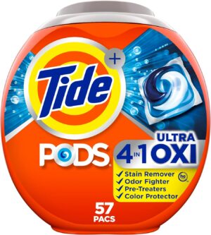 Tide 4-n-1 Ultra Oxi PODS Laundry D...