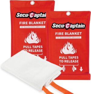 SecuCaptain Emergency Fire Blanket ...