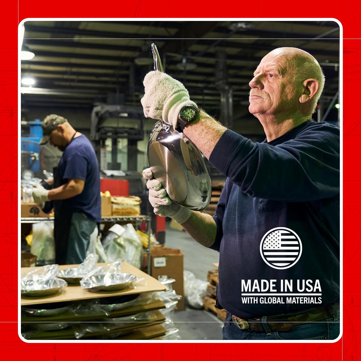 Heritage Steel Eater Series 10 Piece Cookware Set | Made in USA | 5 Ply Fully Clad Stainless Steel Cookware Set | Stay Cool Handle | Induction Ready & Non-Toxic - Image 6