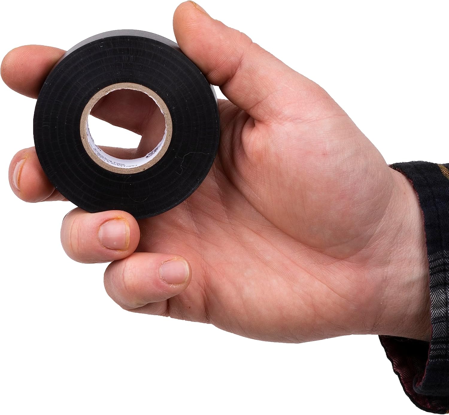 Duck Brand Economy Electrical Tape, 3/4-Inch by 60 Feet, Single Roll, Black (282289) - Image 4