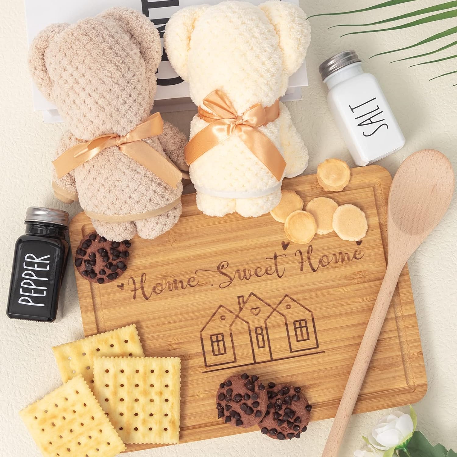 YLOVAN House Warming Gifts New Home (11 Piece Set), Unique Housewarming Baskets for Couples, Clients, Women, Men, Closing Gift for Home Buyers Realtors, Welcome First Apartment Essentials Ideas - Image 4