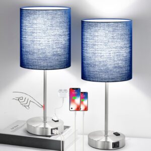Set of 2 Touch Control Table Lamps ...