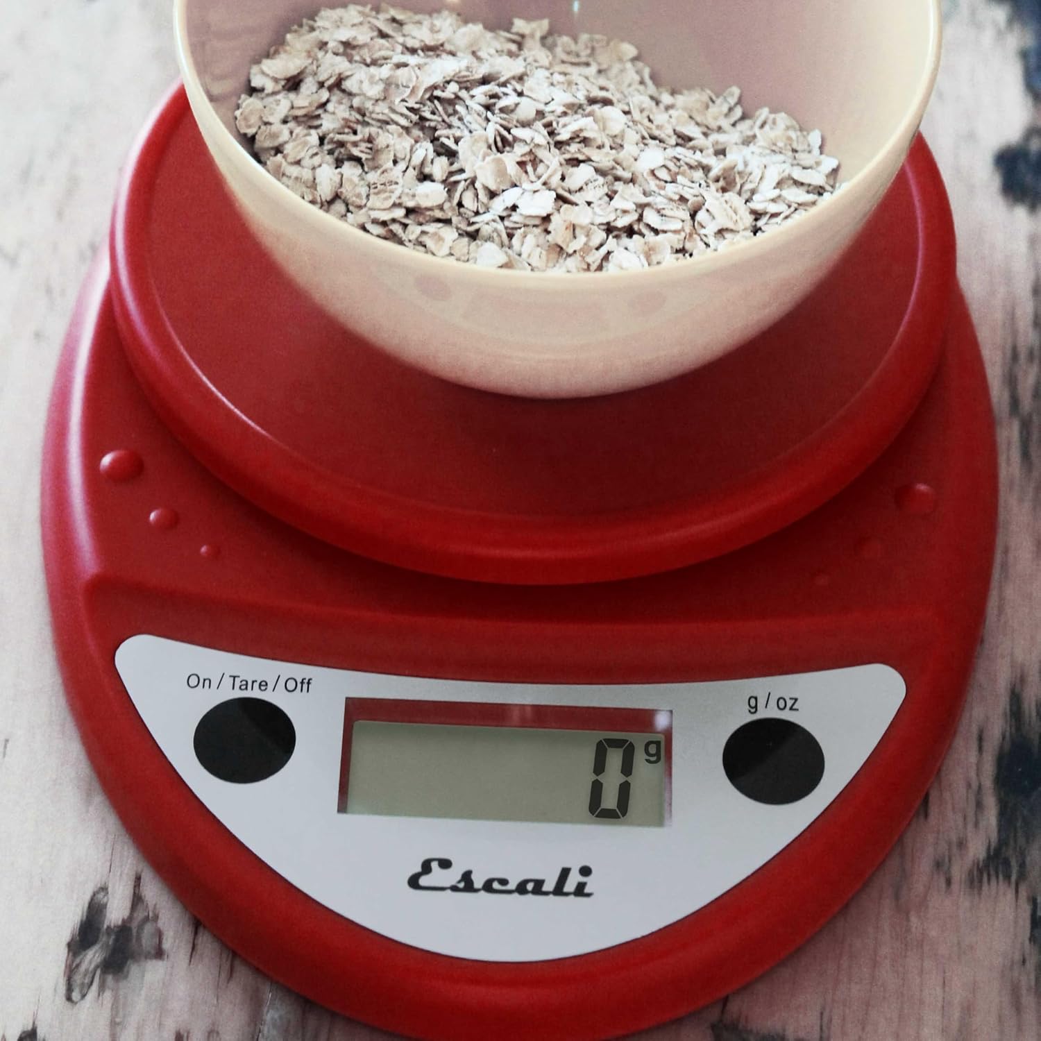 Escali Primo Digital Food Scale Multi-Functional Kitchen Scale and Baking Scale for Precise Weight Measuring and Portion Control, 8.5 x 6 x 1.5 inches, Warm Red - Image 6