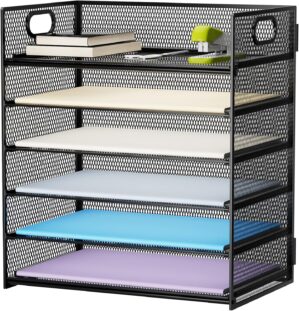 Marbrasse 6 Tier Paper Organizer Le...