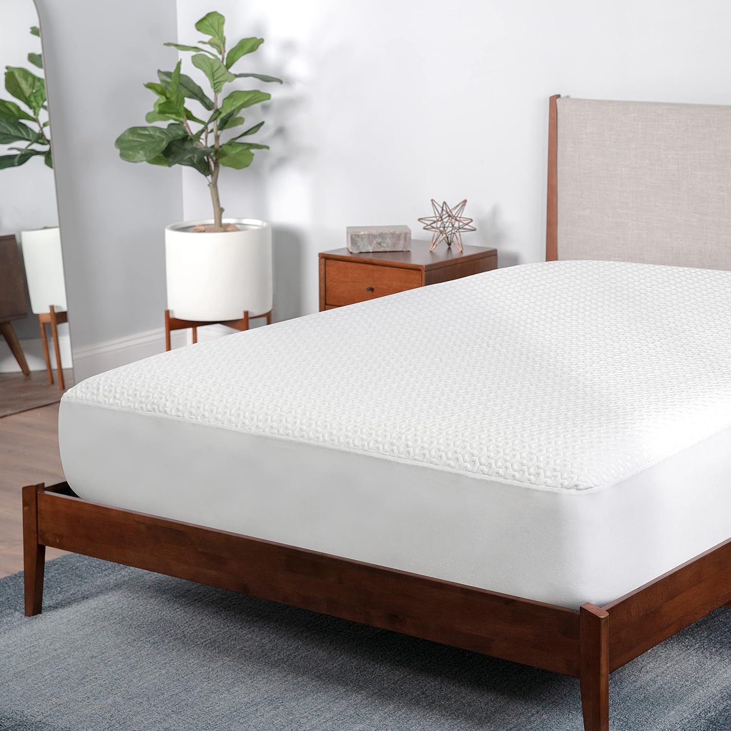 Bedgear King Dri-Tec Waterproof Mattress Protector – Noiseless, Moisture-Wicking, Hypoallergenic, Washable & Breathable Bed Cover - Image 7