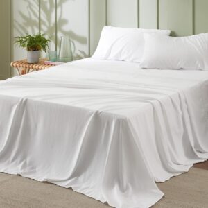 Bedsure Queen Sheet Set – 4 P...