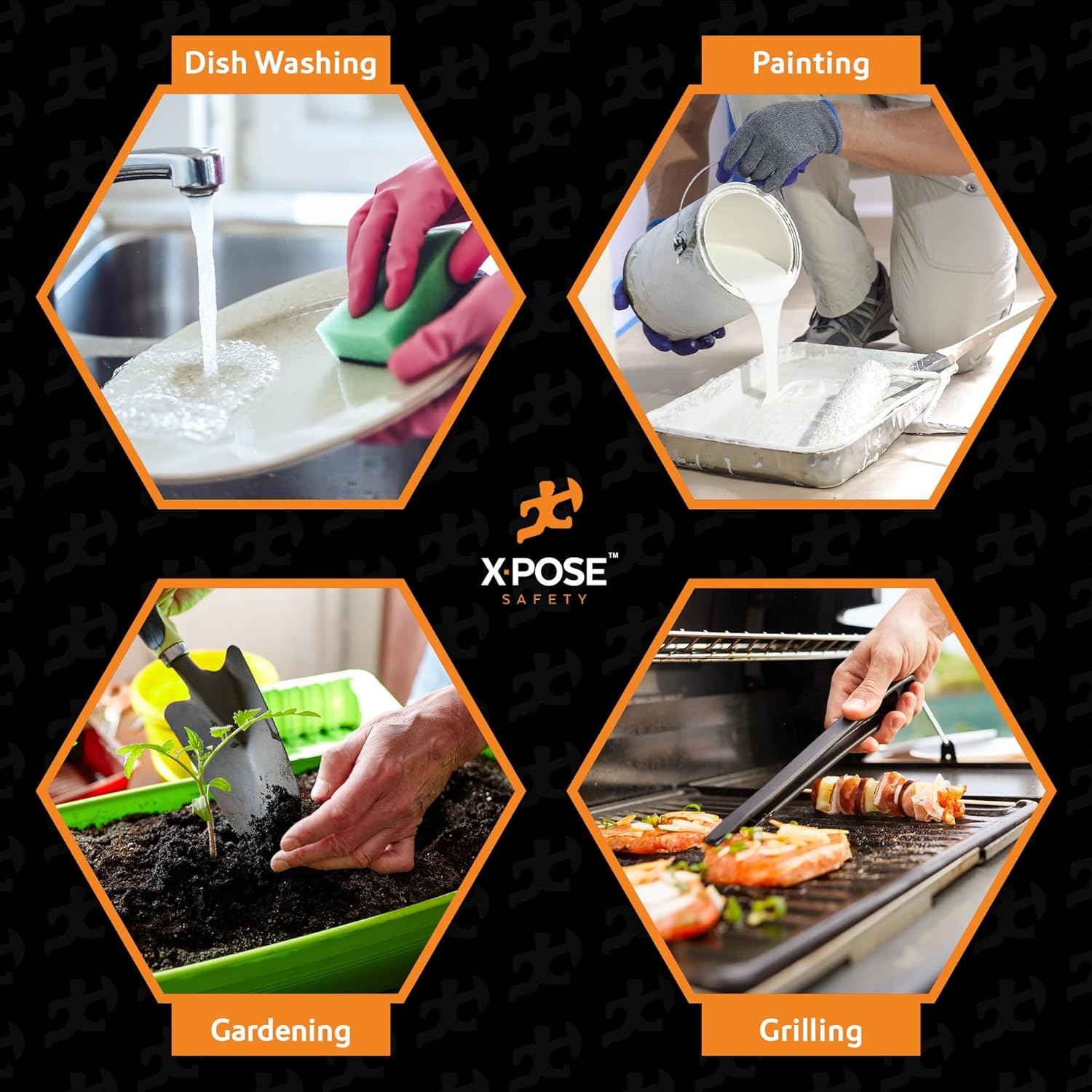 Xpose Safety 24"x48" Heavy Duty Disposable Plastic Aprons – 4 Mil Waterproof & Tear-Resistant, White - Image 7