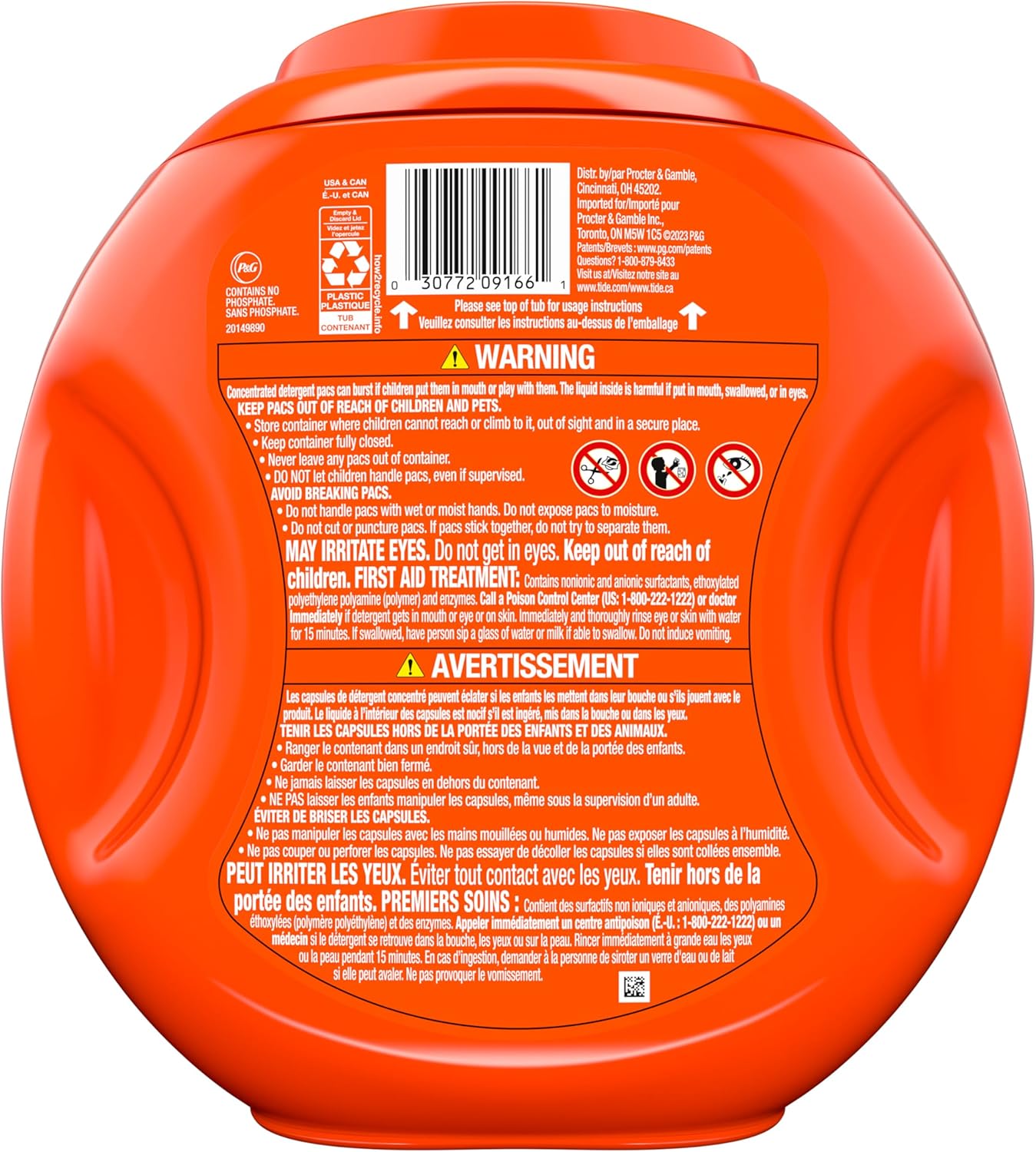 Tide PODS laundry detergent pacs, 3-in-1 Stain Remover, Odor Fighter, Color Protector, 76 Count, HE compatible, Spring Meadow Scent - Image 13