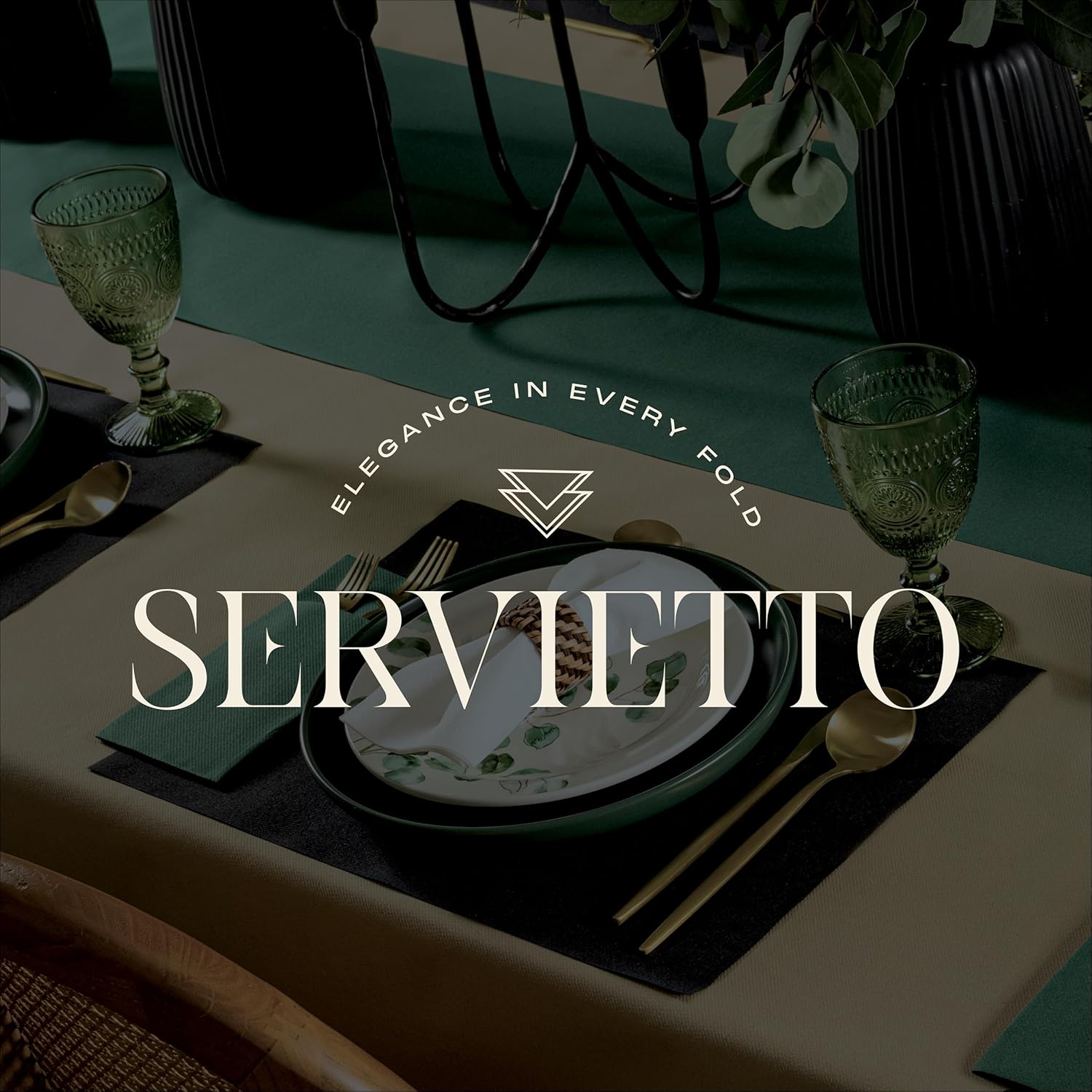 200-Pack Servietto Disposable Linen-Feel Guest Towels, 12" x 17" Cloth-Like Hand Bathroom Napkins - Made In USA, Soft and Absorbent Paper Napkin for Kitchen, Bathroom, Party, Wedding, Or Event - Image 8