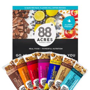 88 Acres Granola Bars Variety Pack,...