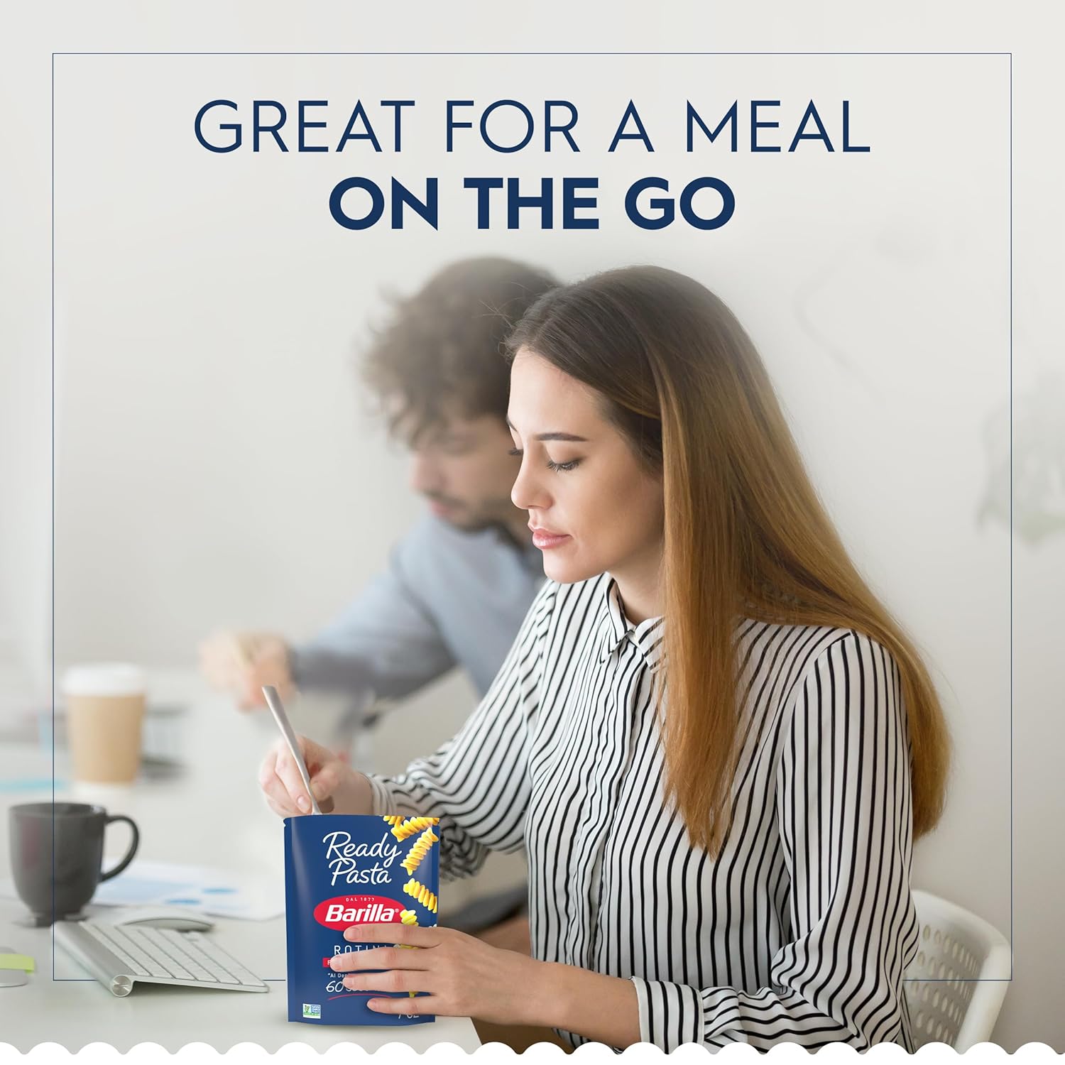Barilla Ready Pasta, Fully Cooked Rotini Pasta, Non-GMO & Kosher, 7 oz (Pack of 7) - Image 7