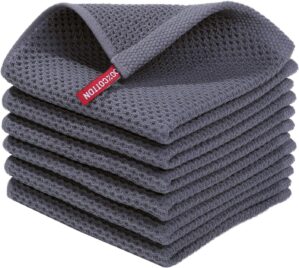 Homaxy 100% Cotton Waffle Weave Kit...