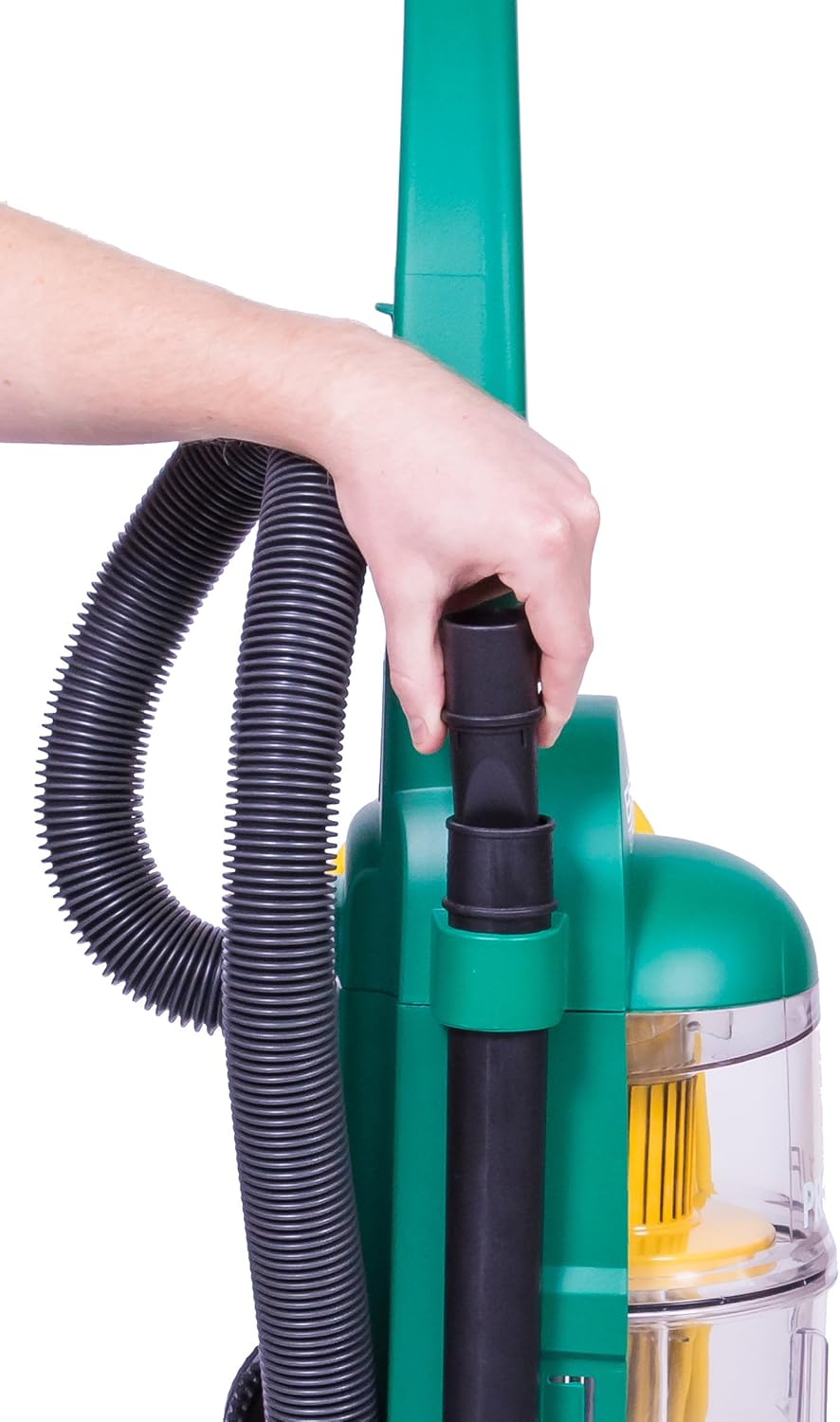 BISSELL BigGreen BGU1937T 13.5" Pro Cup Bagless Upright Vacuum with On-board Tools, 44" Height, 13.5" Wide, 13.2" Length, Polypropylene, 2 fl. oz. Capacity, Green - Image 4