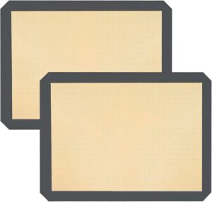 Silicon Baking Mats, 16.5″x11...