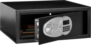 Amazon Basics Steel Security Safe a...