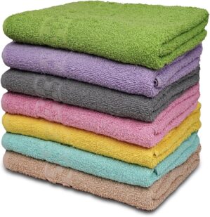 ZUPERIA 7-Pack Bath Towels – ...