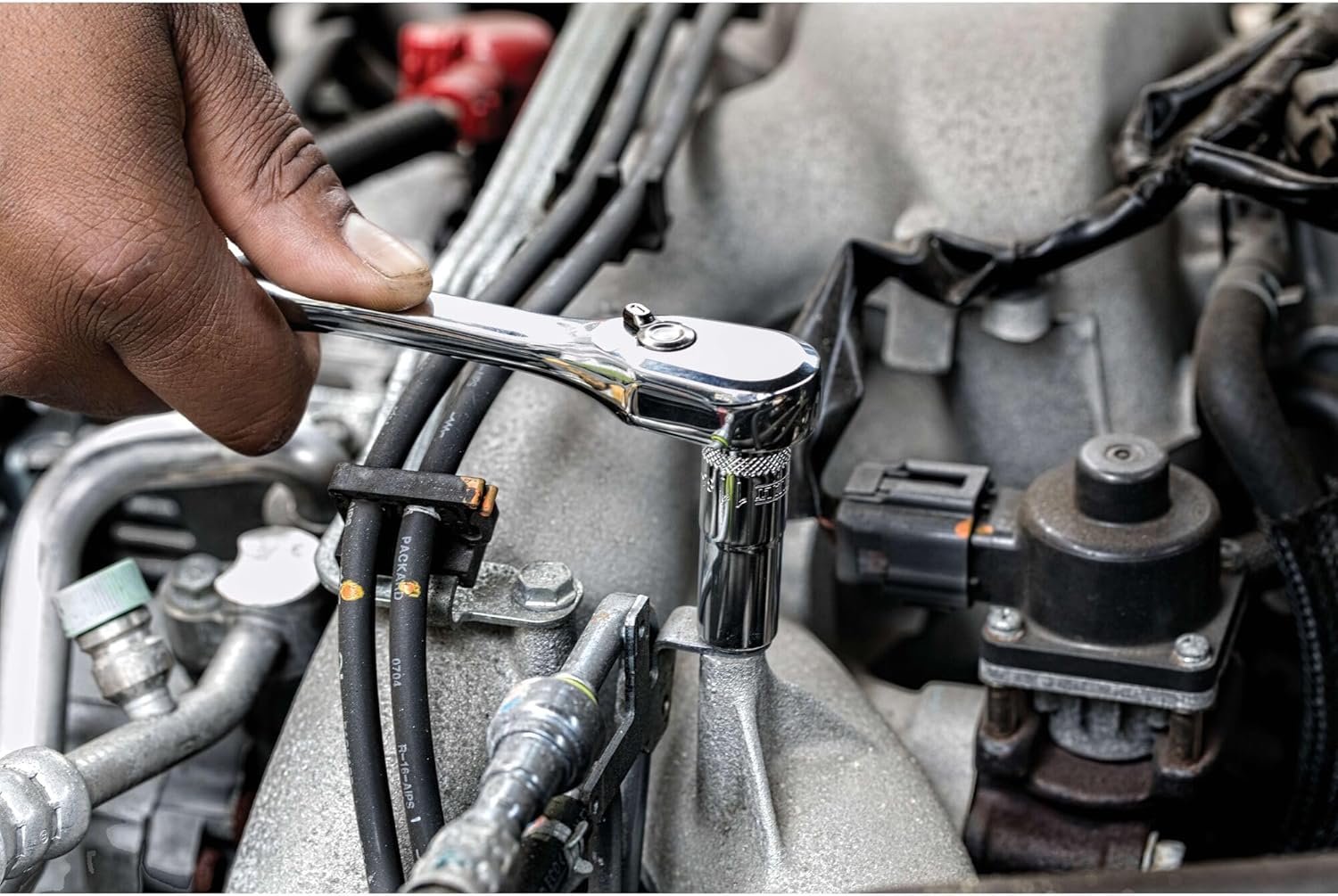 DEWALT Mechanics Tool Set, 1/4" & 3/8" & 1/2" Drive, SAE/Metric, 205-piece (DWMT81534) - Image 9