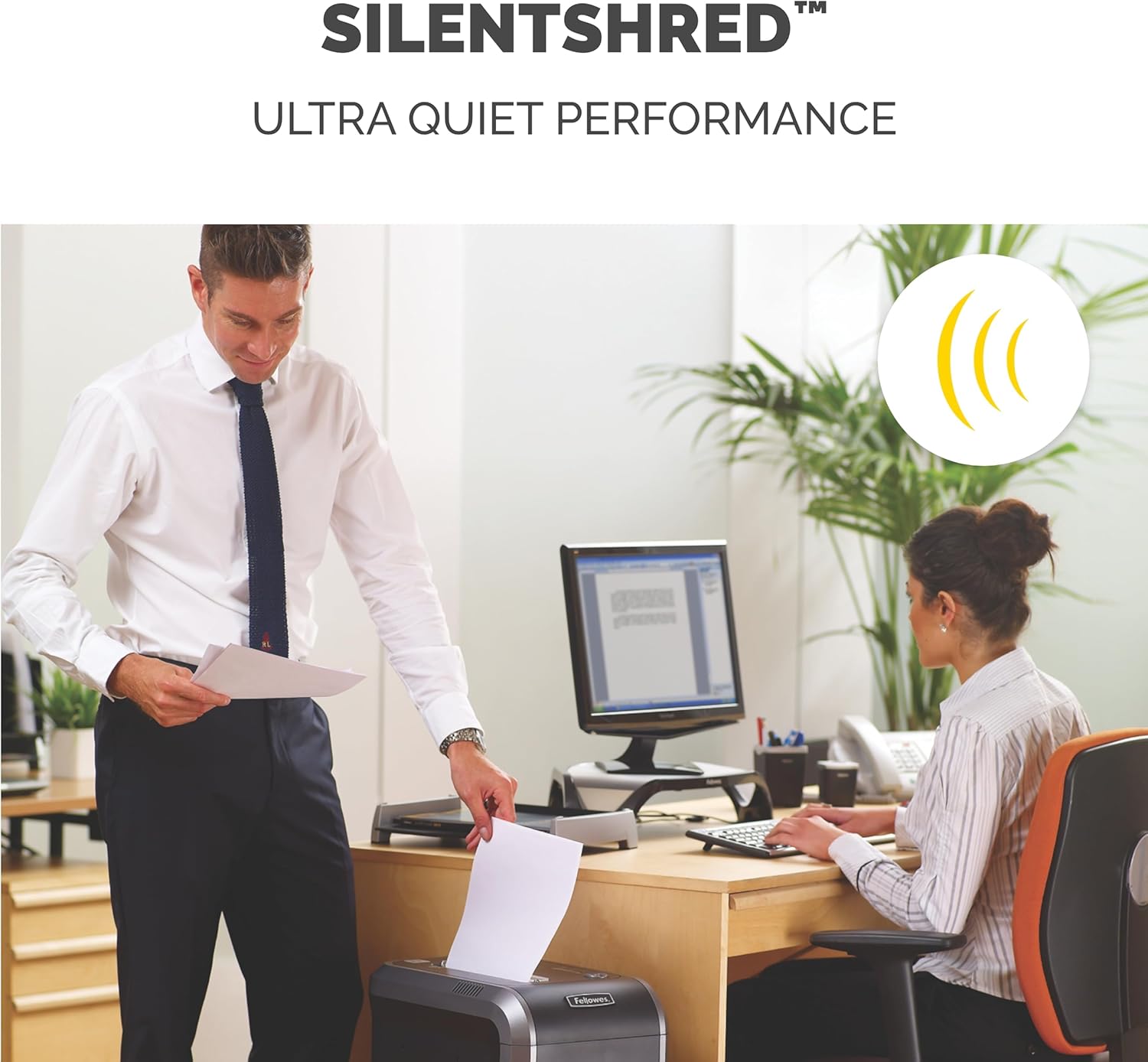 Fellowes Powershred 99Ci 18-Sheet 100% Jam-Proof Heavy Duty Crosscut Paper Shredder Machine for Office and Home, Black/Gray 3229904 - Image 6