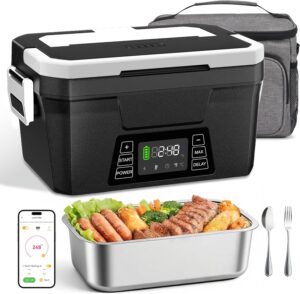 Vabaso Cordless Electric Lunch Box ...