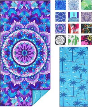 Microfiber Sand Free Beach Towel Th...