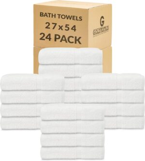 GOLD TEXTILES Premium Bath Towel Se...
