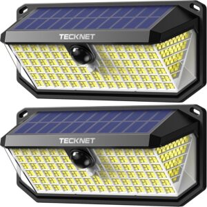 TECKNET 416 LED Solar Lights Outdoo...